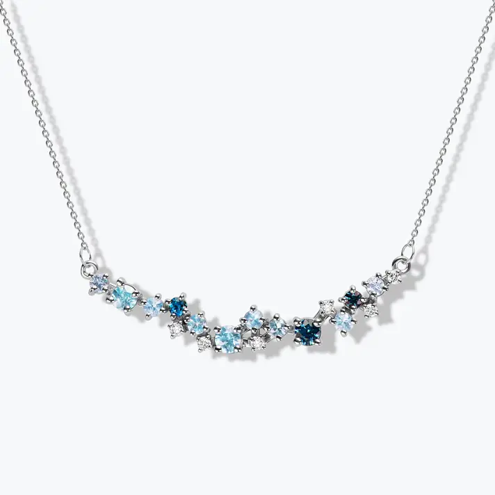 תליון אטלנטיק בשיבוץ ספירים ויהלומים