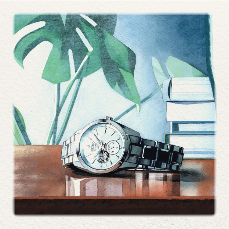 שעון SEIKO PRESAGE SHIRO