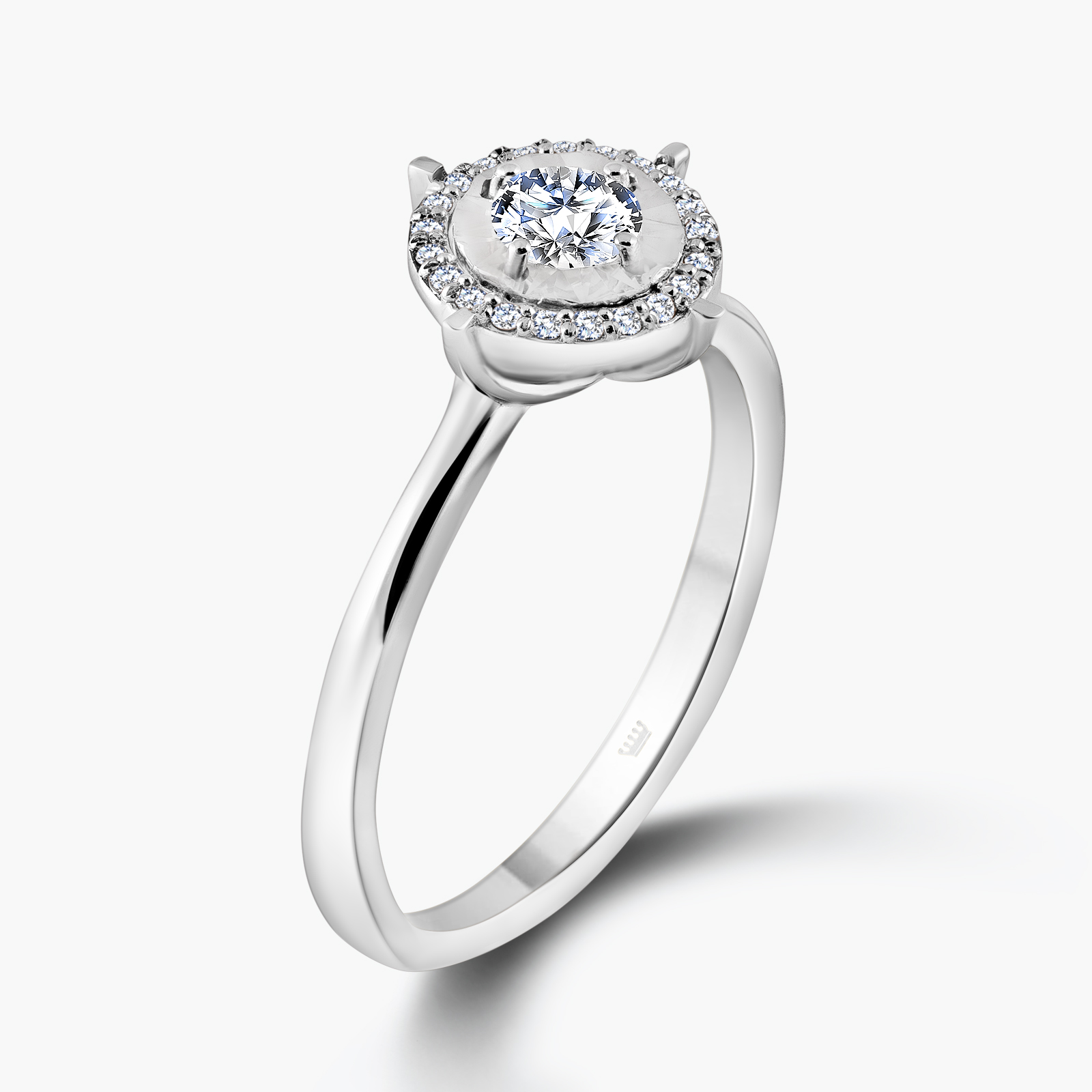 טבעת יהלומים