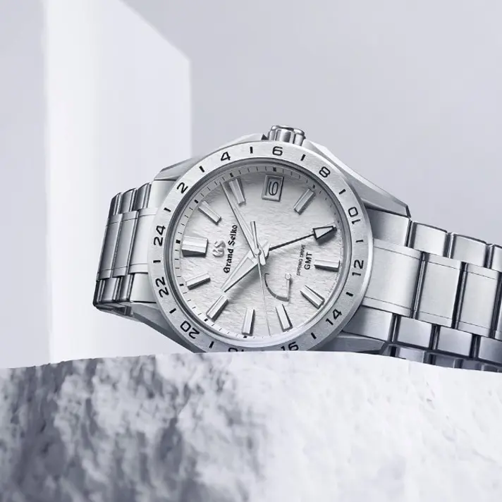 שעון  Grand Seiko עם מנגנון Spring Drive