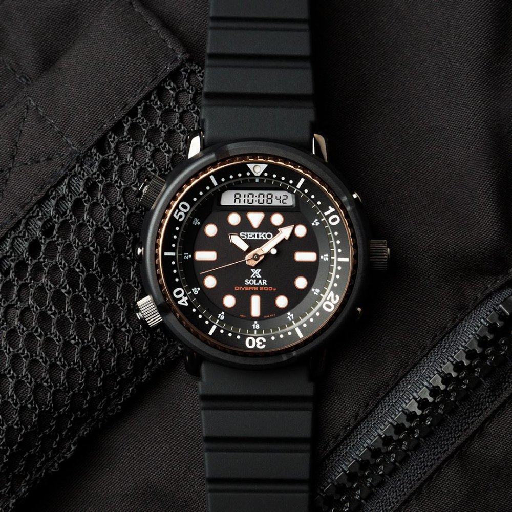 שעון SEIKO PROSPEX ARNIE בעל מנגנון סולארי