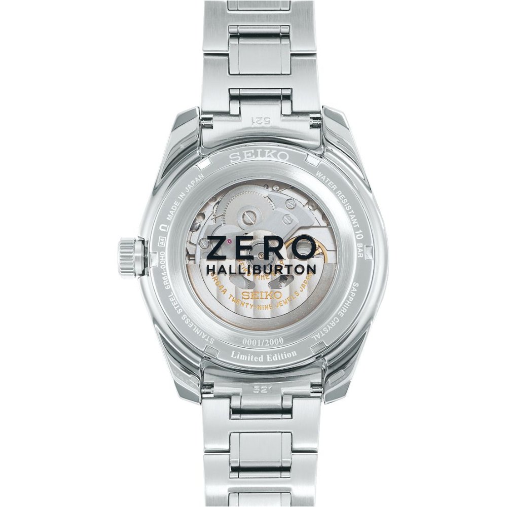 שעון  SEIKO PRESAGE limited edition בשיתוף ZERO HALLIBURTON