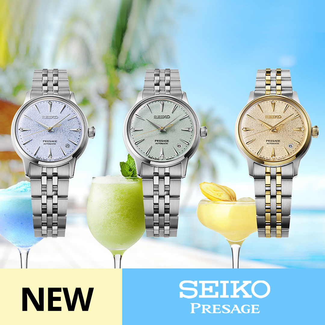 שעון SEIKO PRESAGE בהשראת קוקטייל Skydiving קפוא!