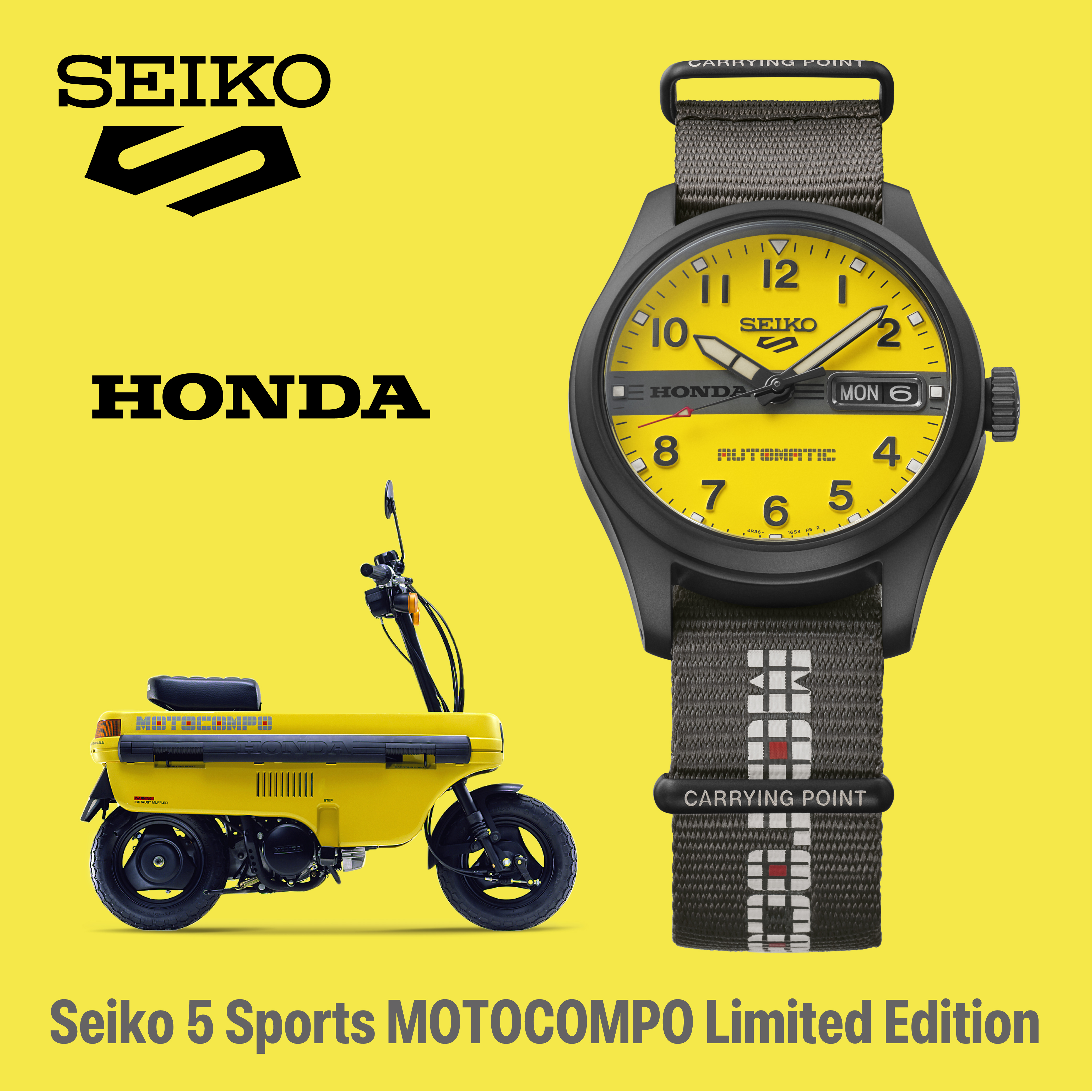 שעון SEIKO 5 SPORT X HONDA 