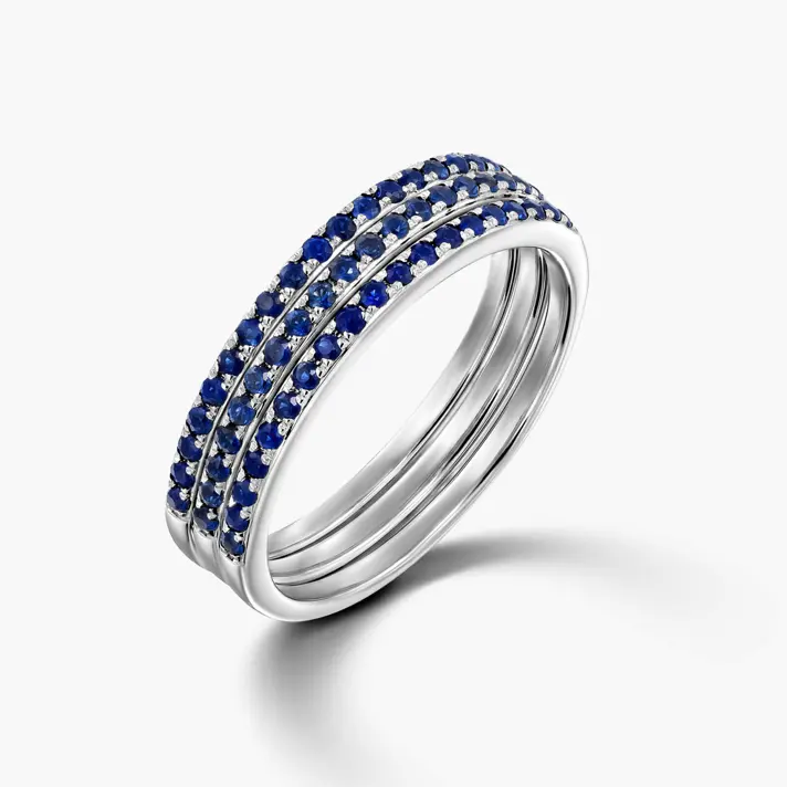 טבעת ספירים משולשת