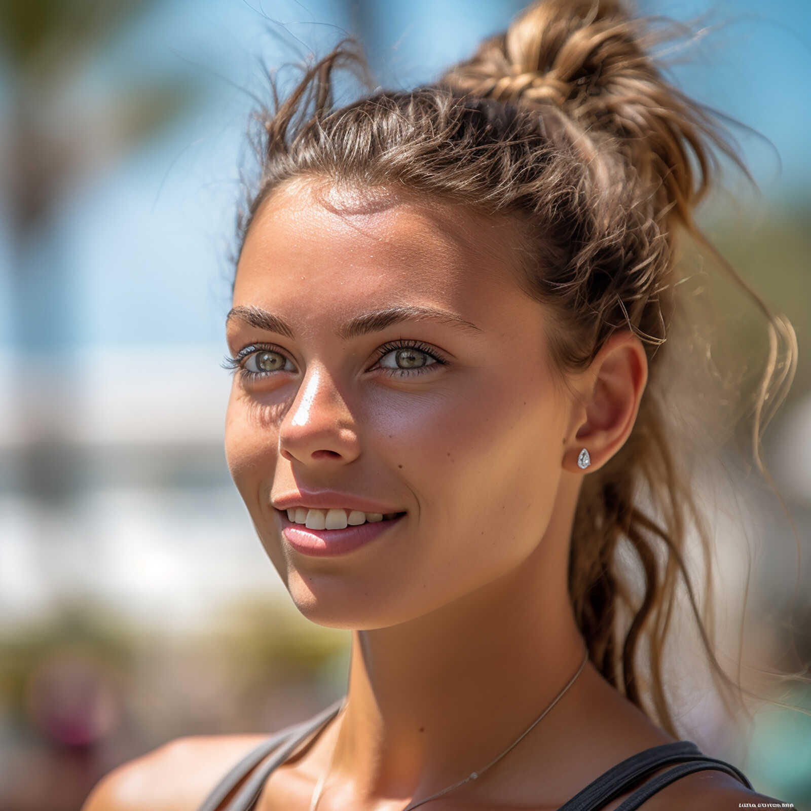 עגילי טיפה צמודי אוזן משובצים יהלומים