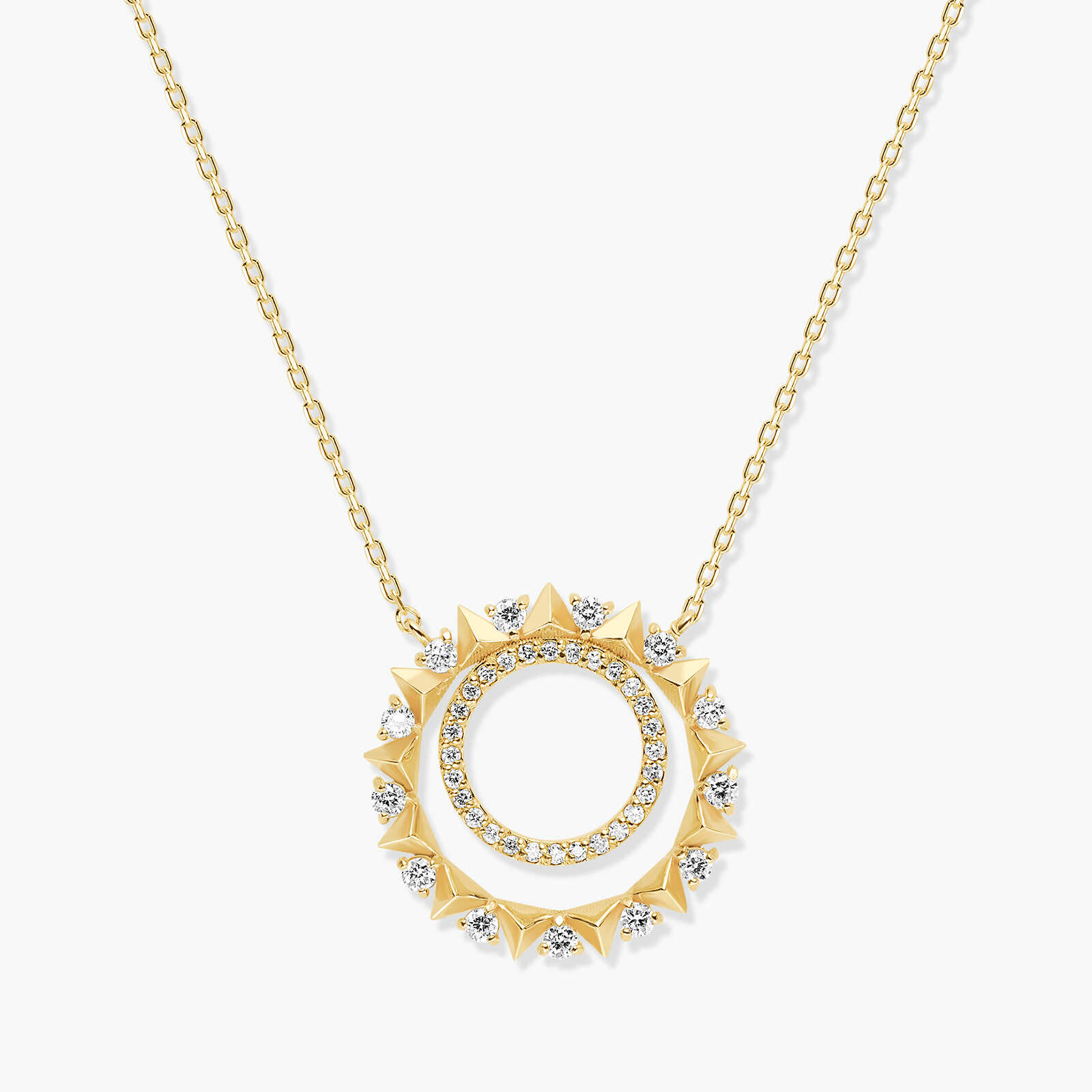 שרשרת סול משובצת יהלומים