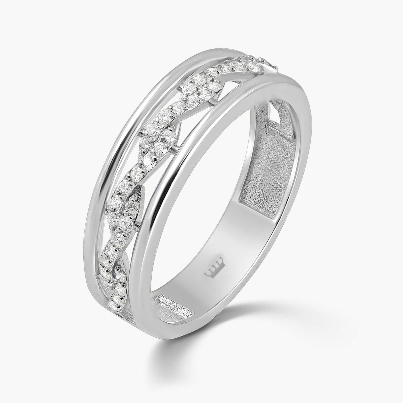 טבעת יהלומים