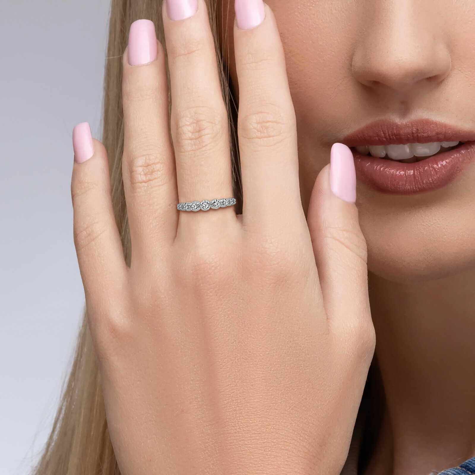 טבעת יהלומים