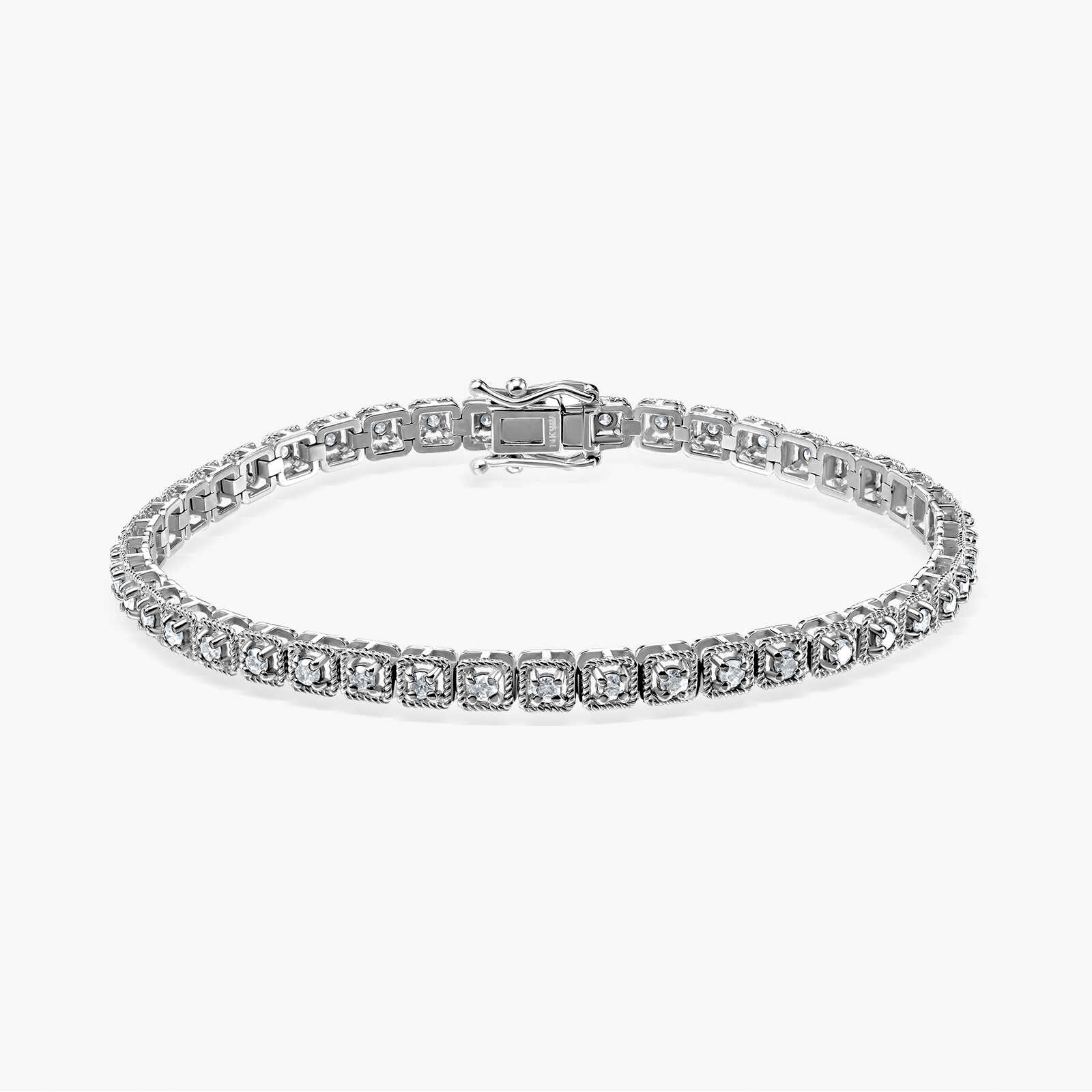 צמיד טניס משובץ יהלומים