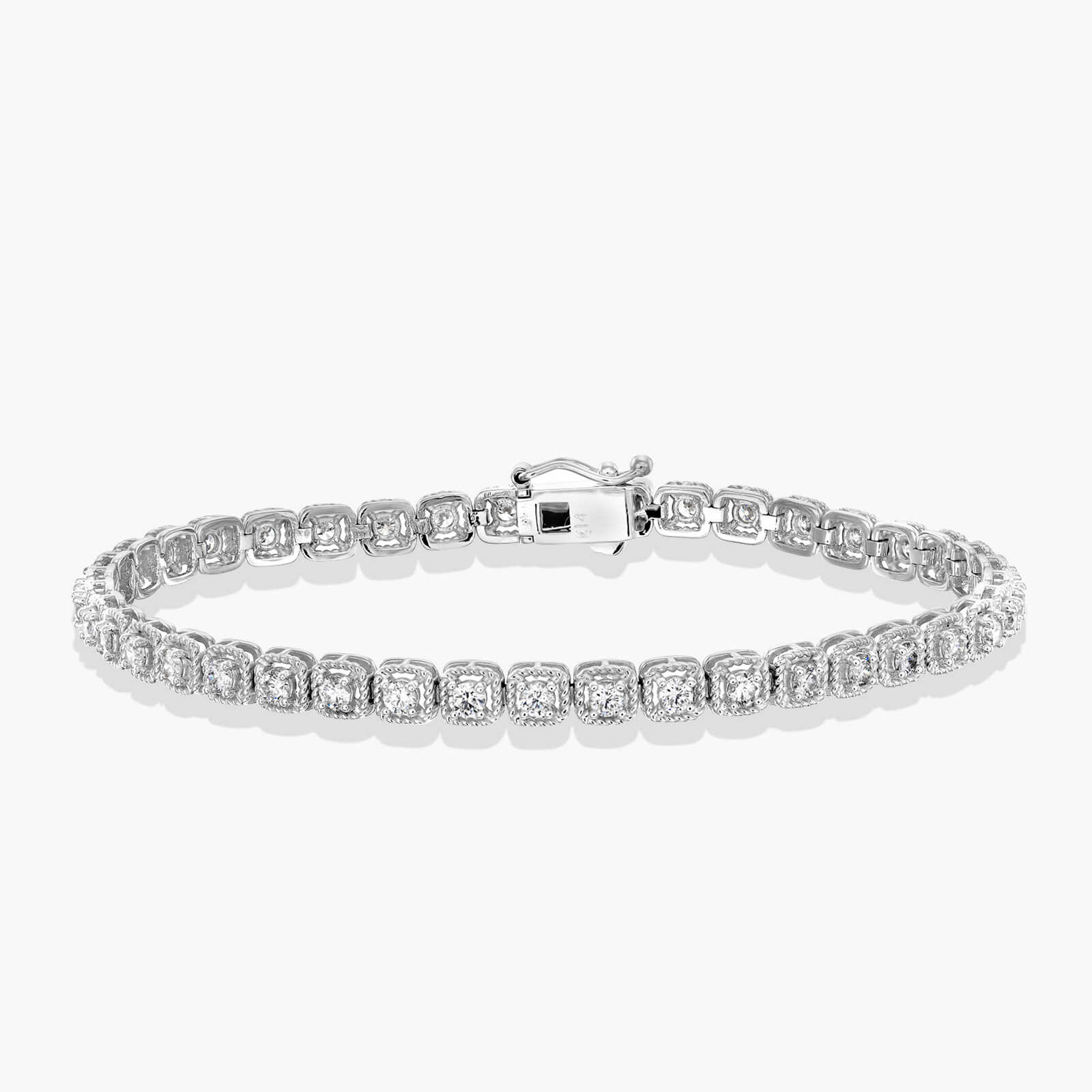 צמיד זהב טניס משובץ יהלומים