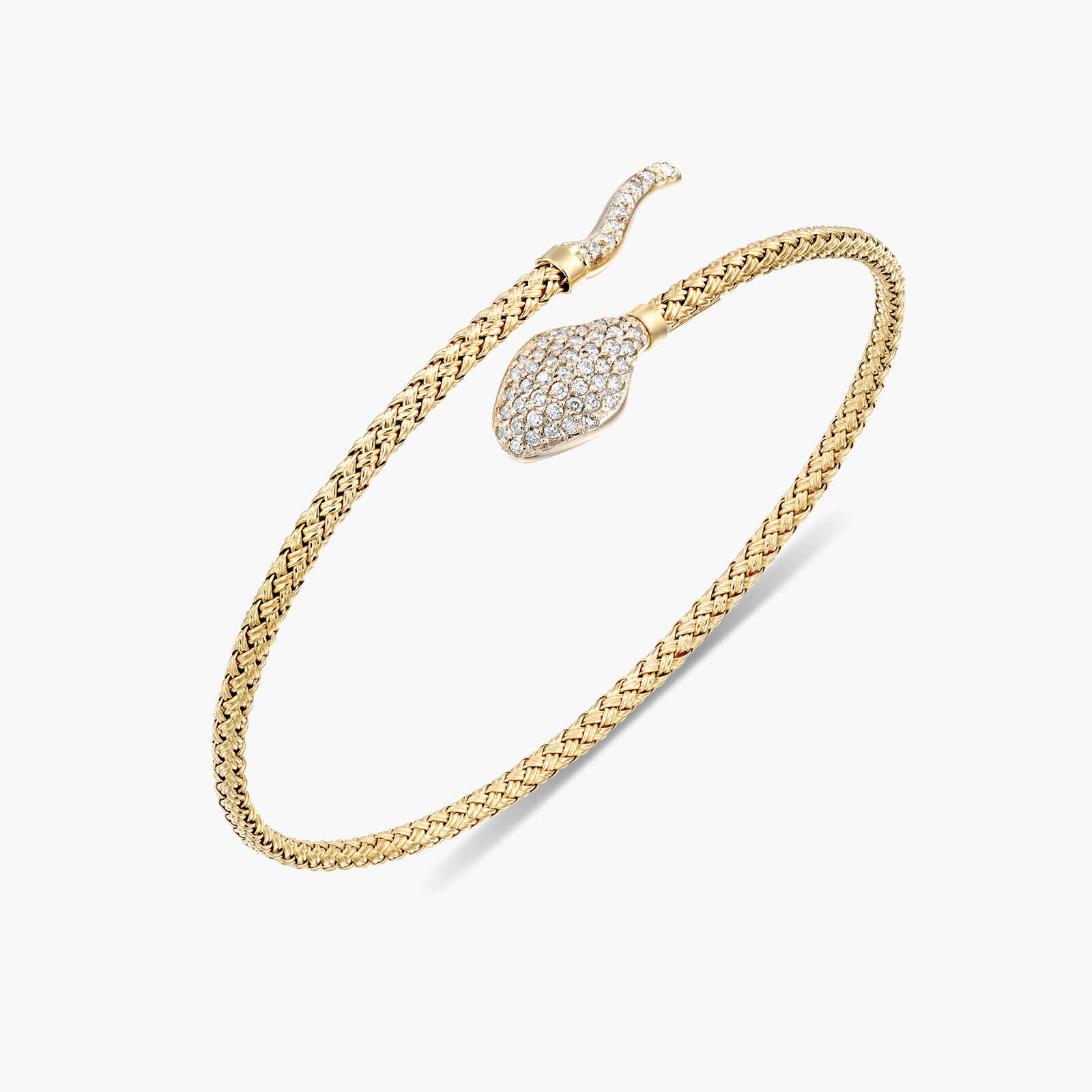 צמיד נחש היהלומים