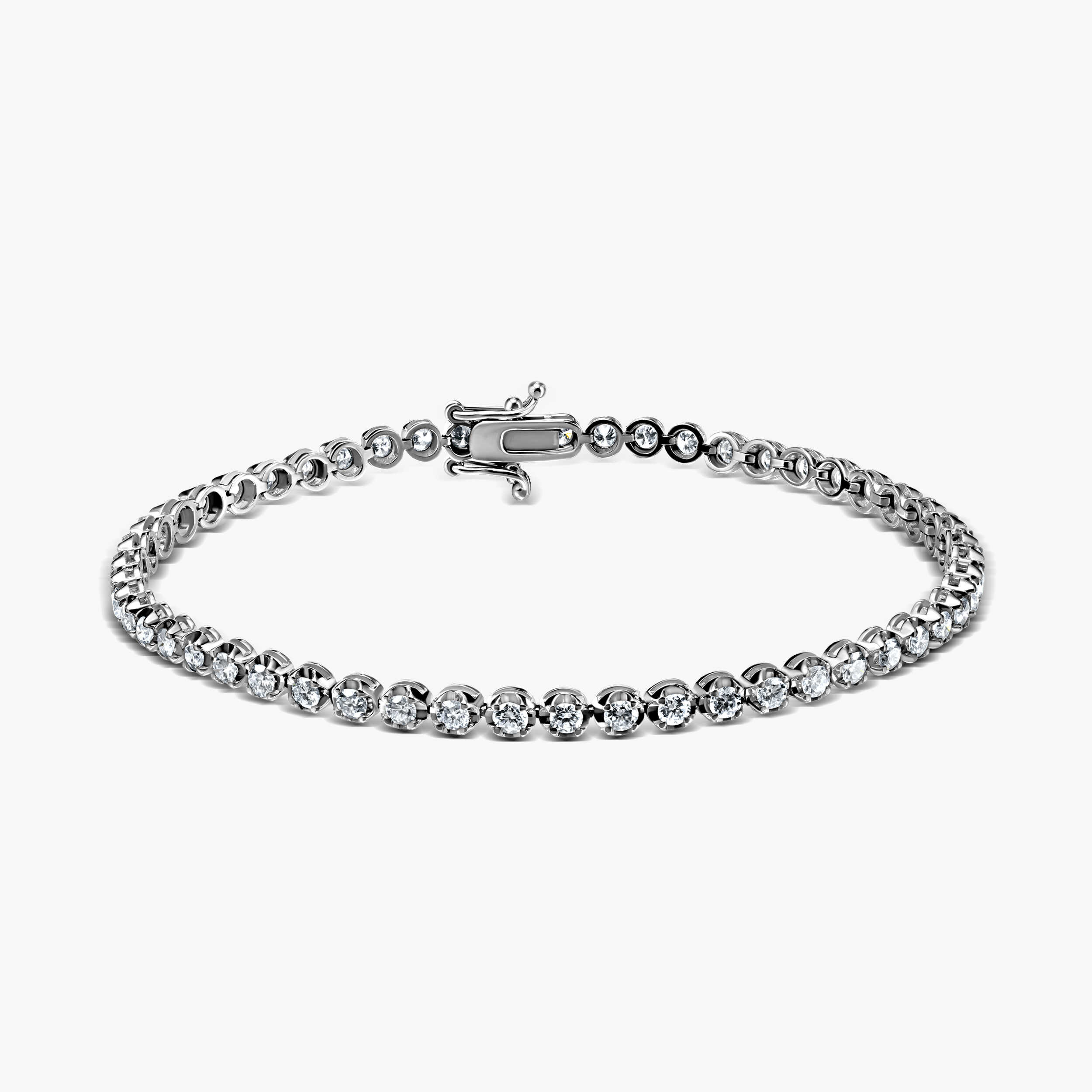 צמיד זהב טניס משובץ מעל ל 2.5 קראט יהלומים