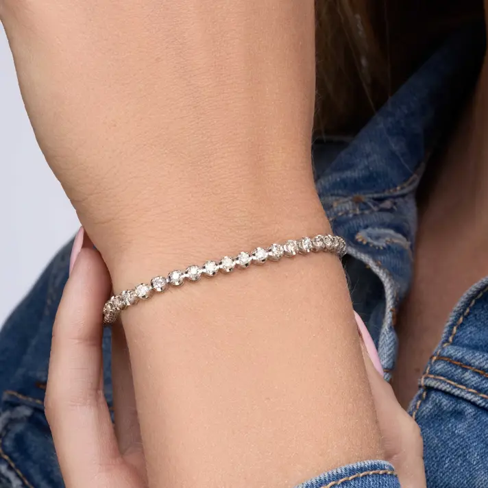 צמיד יהלום Chris מקולקציית ה TENNIS