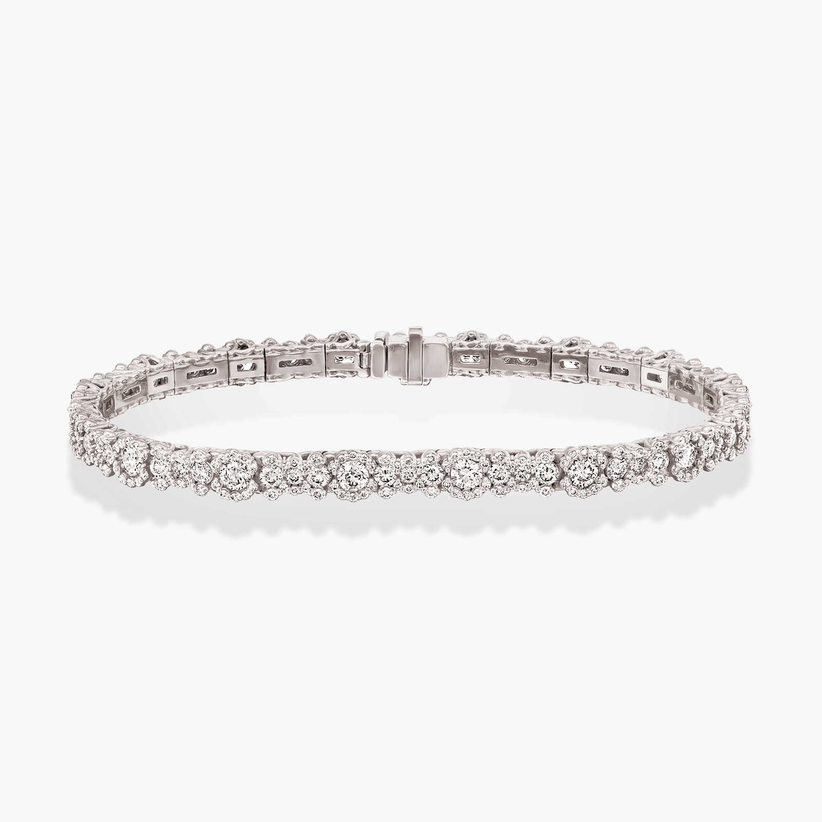 צמיד זהב טניס משובץ במעל ל 5 וחצי קראט יהלומים