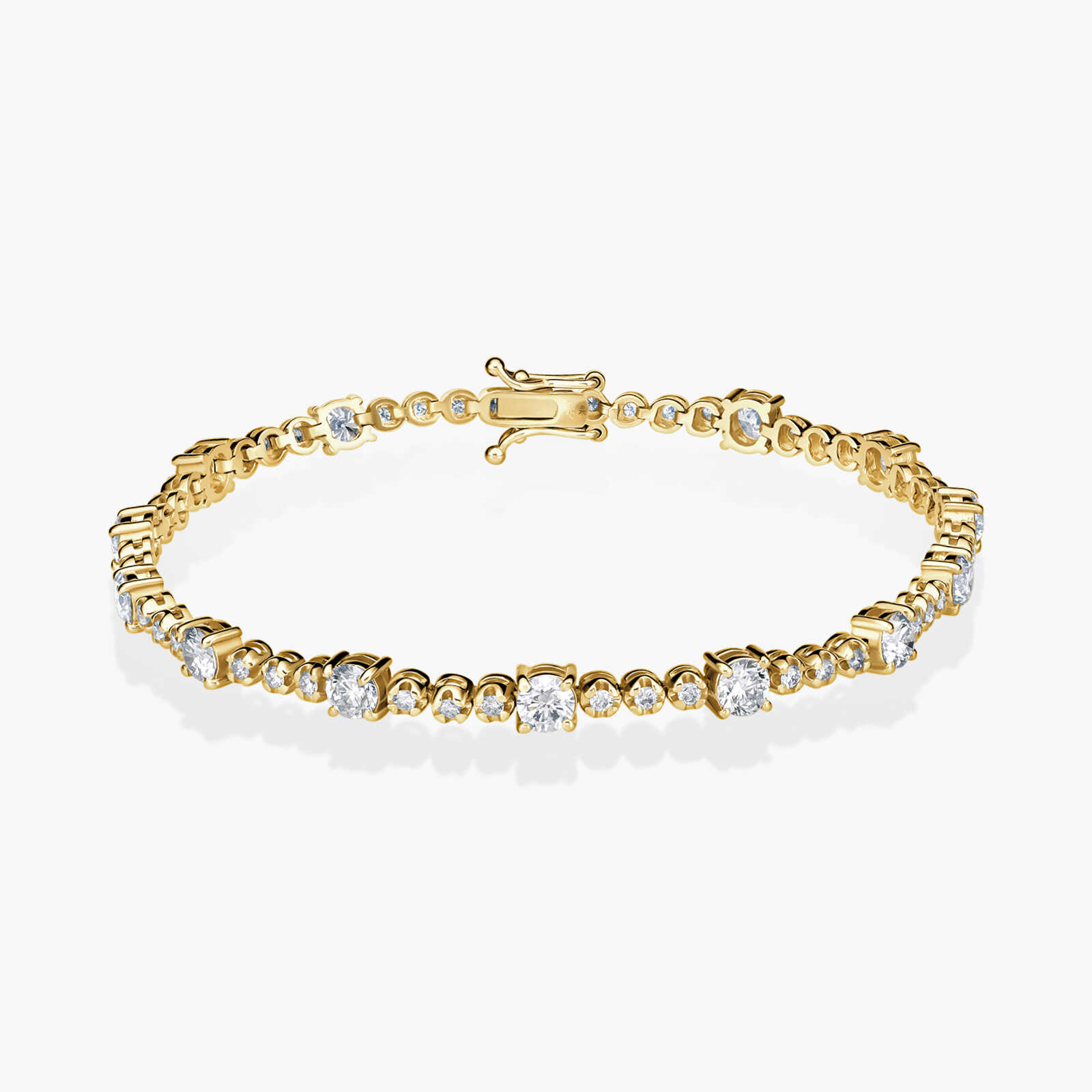 צמיד טניס משובץ במעל ל 3 קראט יהלומים