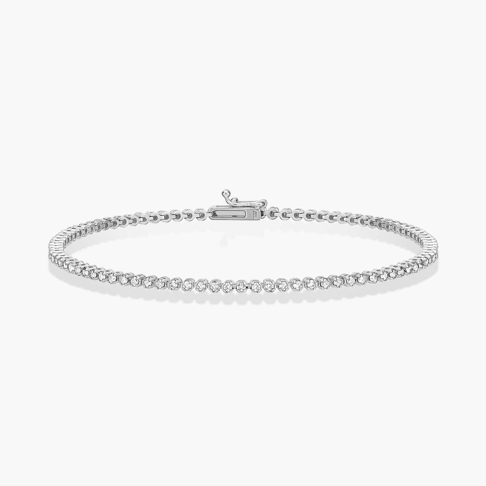 צמיד זהב טניס משובץ קראט יהלומים