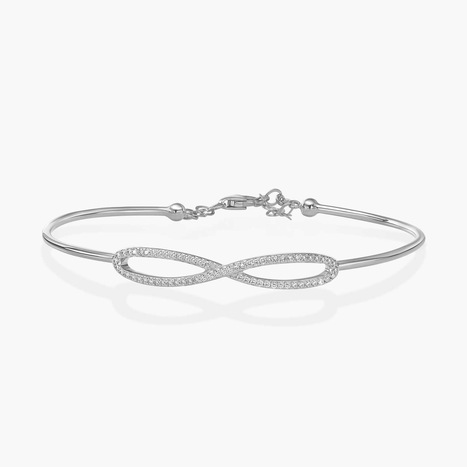 צמיד Infinite משובץ יהלומים