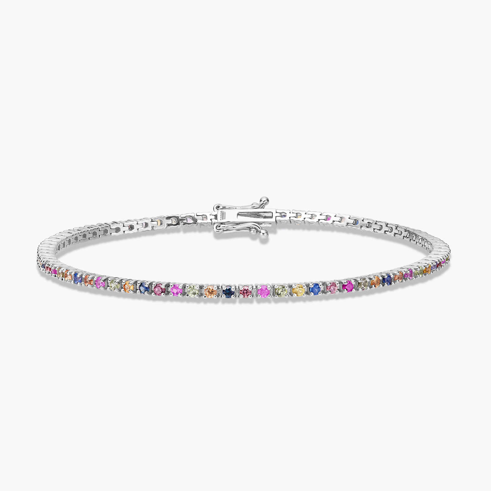 צמיד ספירים RAINBOW