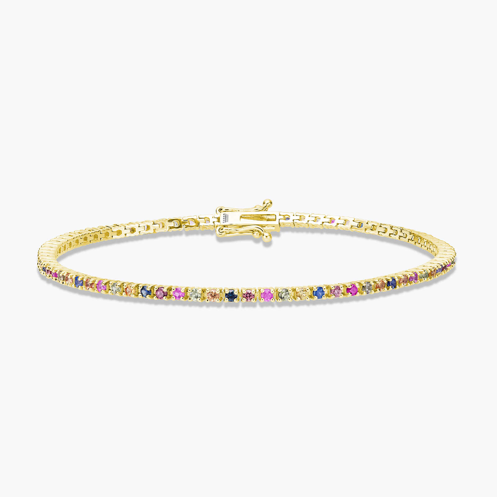 צמיד ספירים RAINBOW