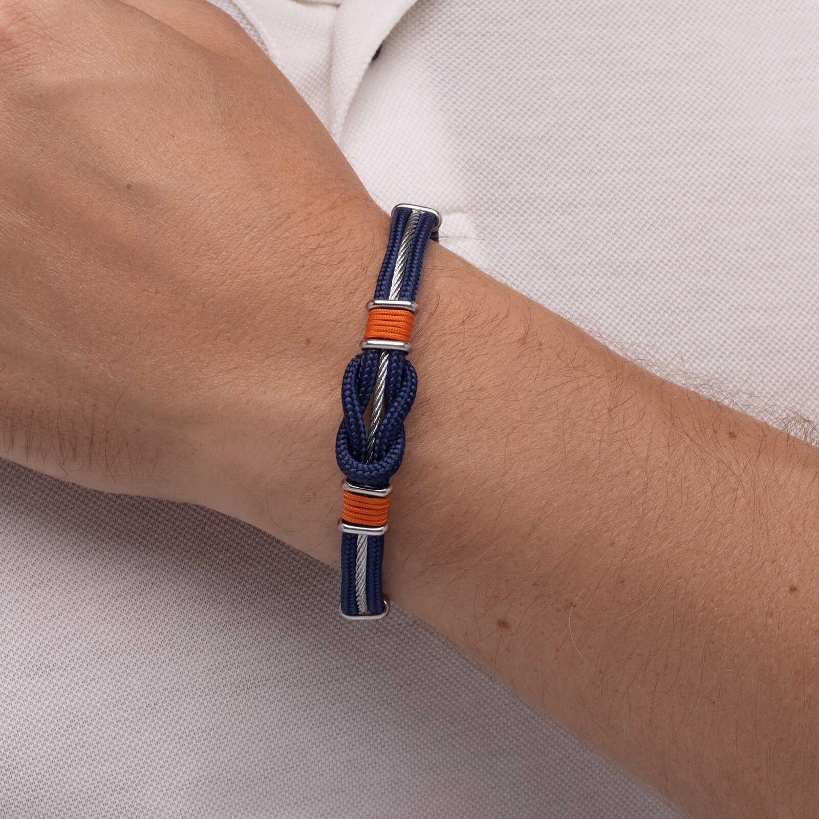 צמיד לגבר אילון- פוליאסטר ופלדה