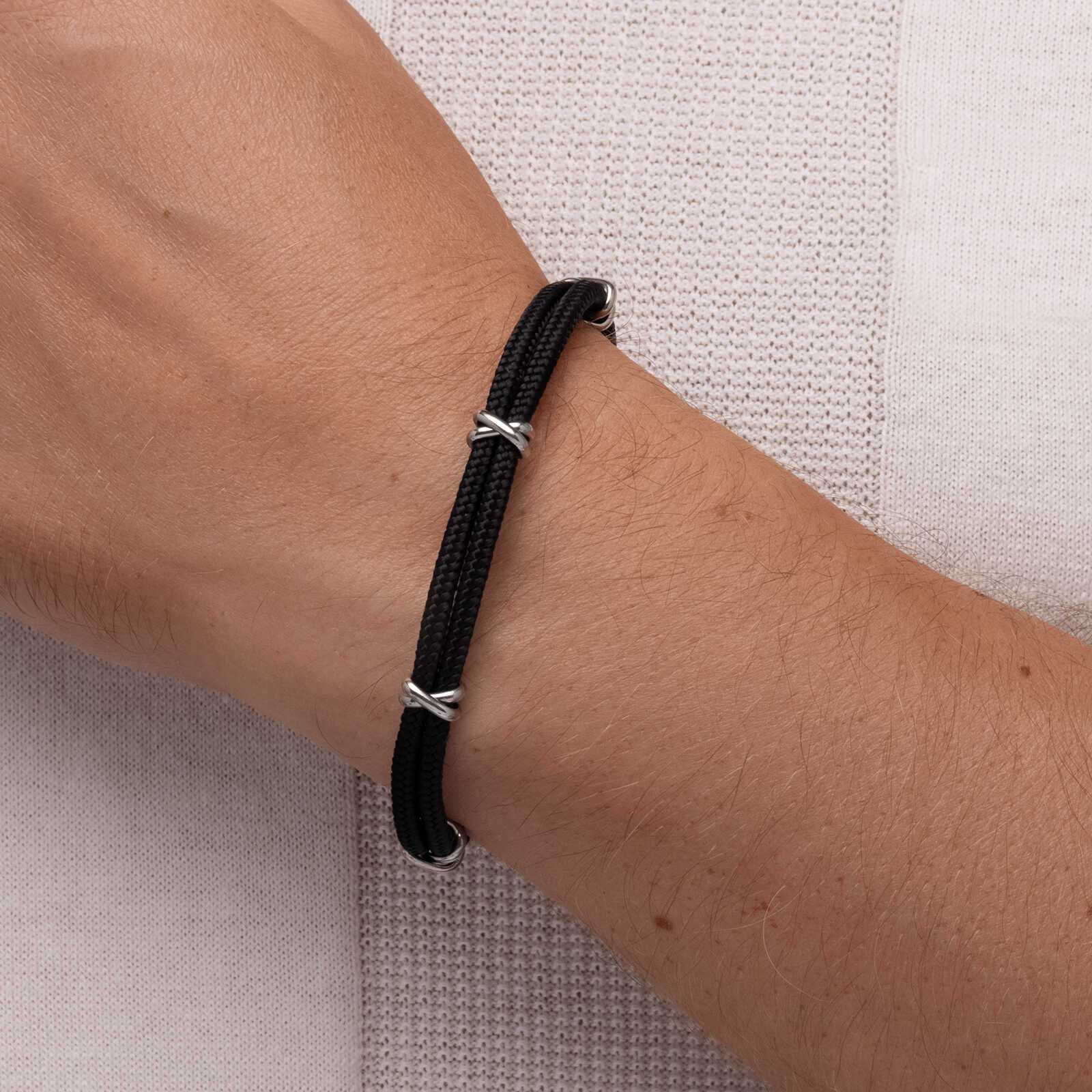 צמיד לגבר ארבל- פוליאסטר ופלדה