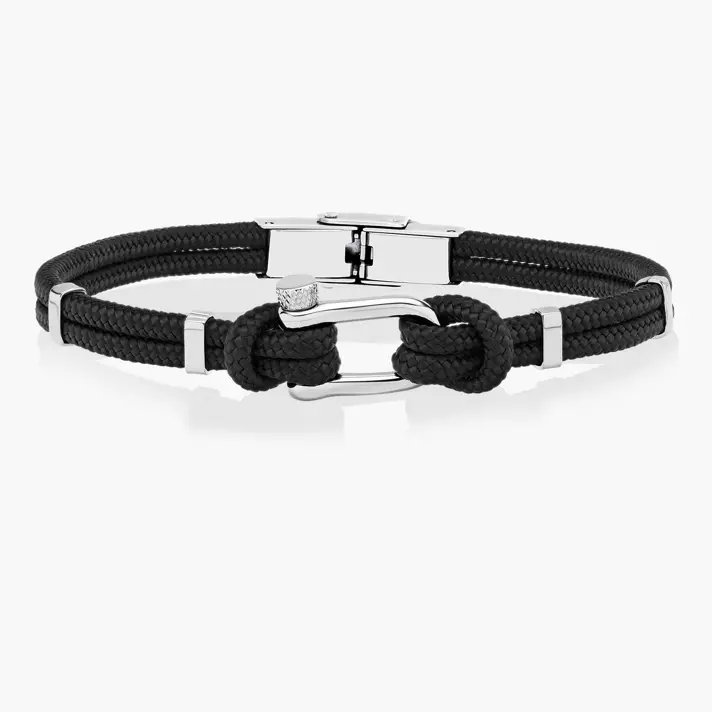 צמיד לגבר ניק- פוליאסטר ופלדה