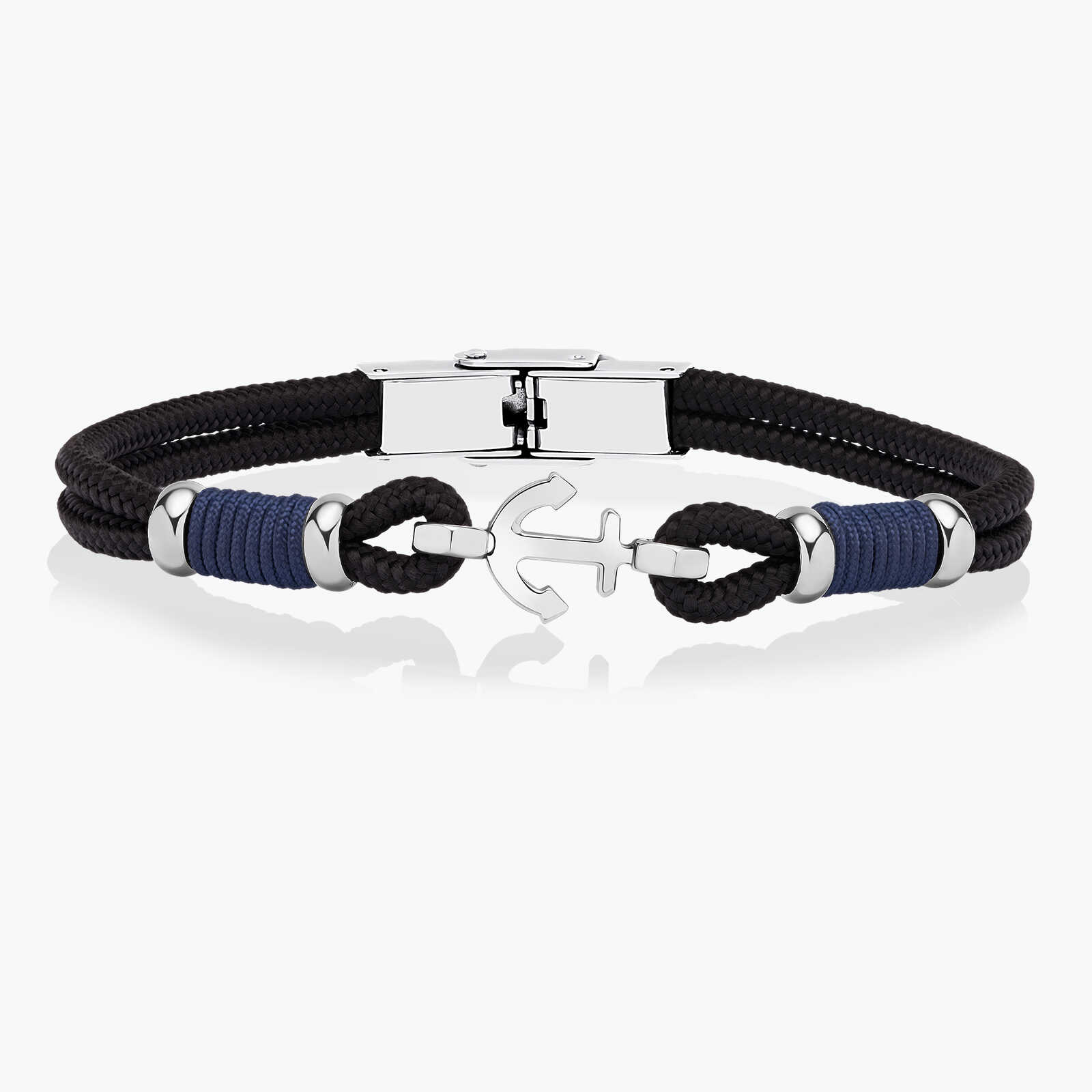 צמיד לגבר מיכאל- פוליאסטר ופלדה