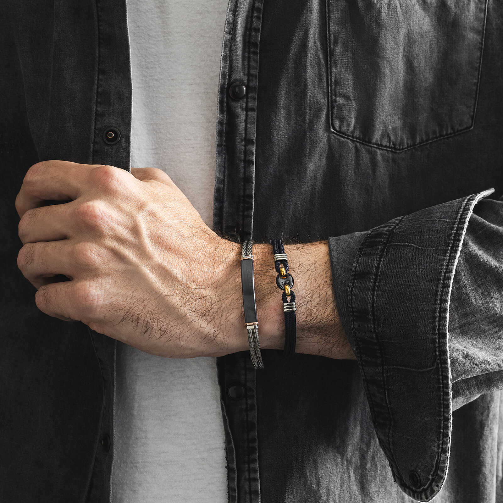 צמיד ליעם מפלדת אל חלד