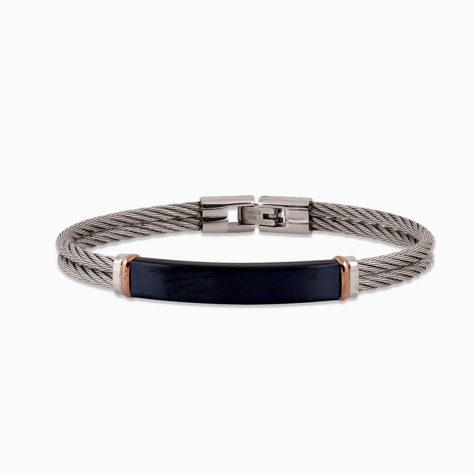 צמיד אורן מפלדת אל חלד