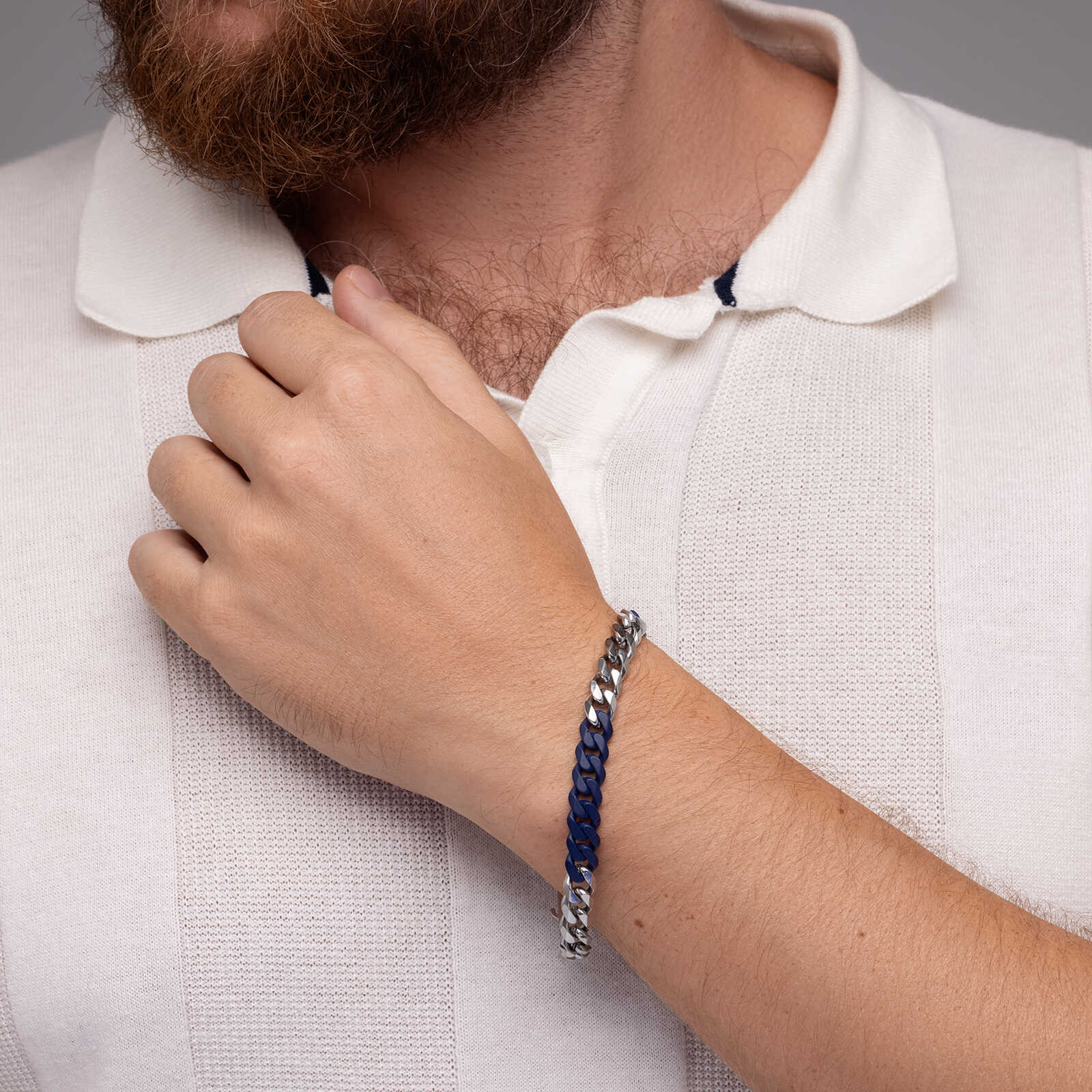 צמיד לגבר עידן מפלדת אל חלד