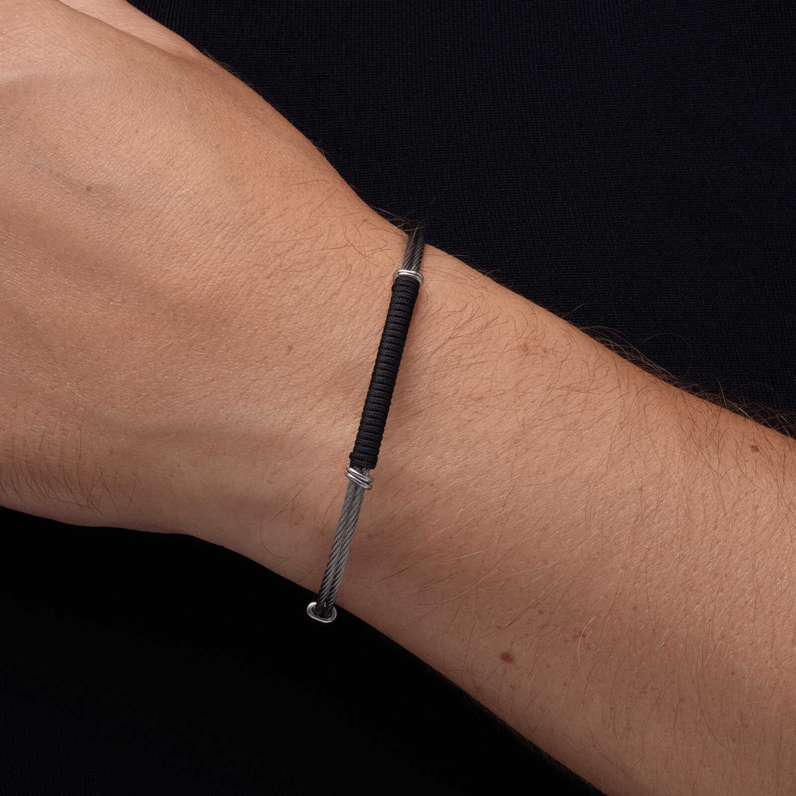 צמיד לגבר גלעד- פוליאסטר ופלדה