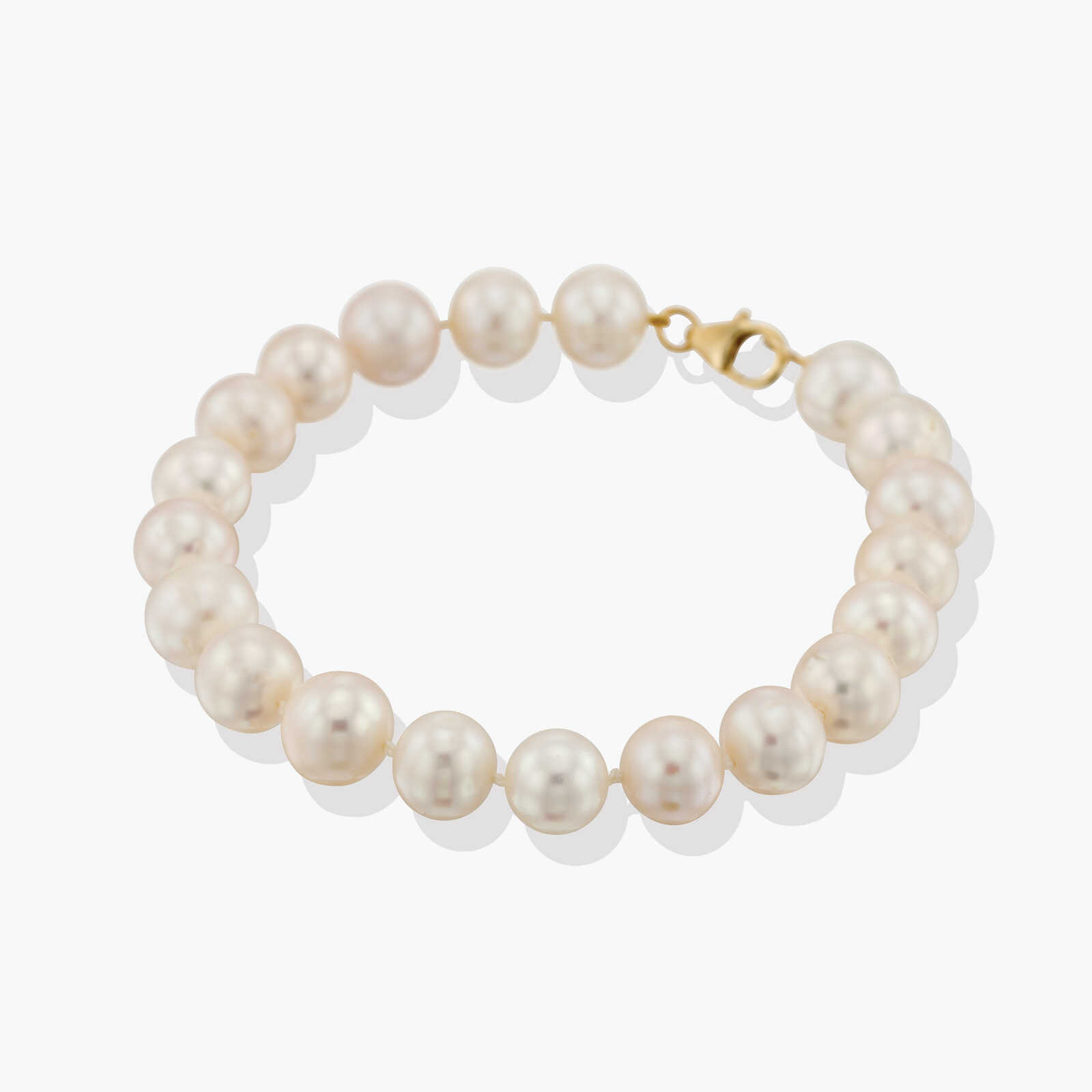 צמיד פנינים 9 מ"מ