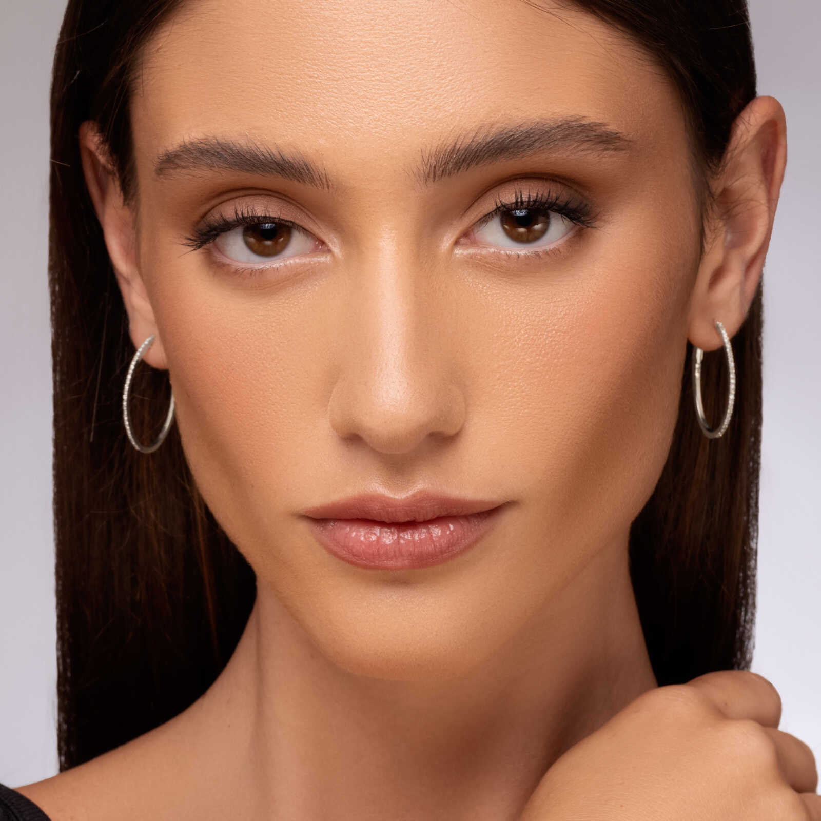 עגילי יהלומים נלי