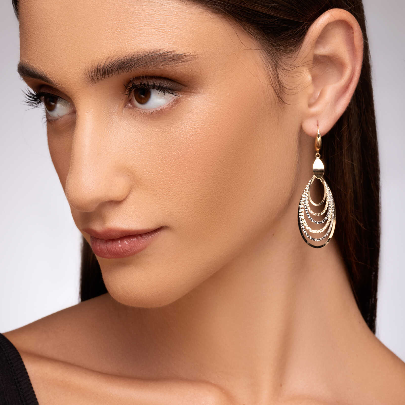 עגיל זהב אן