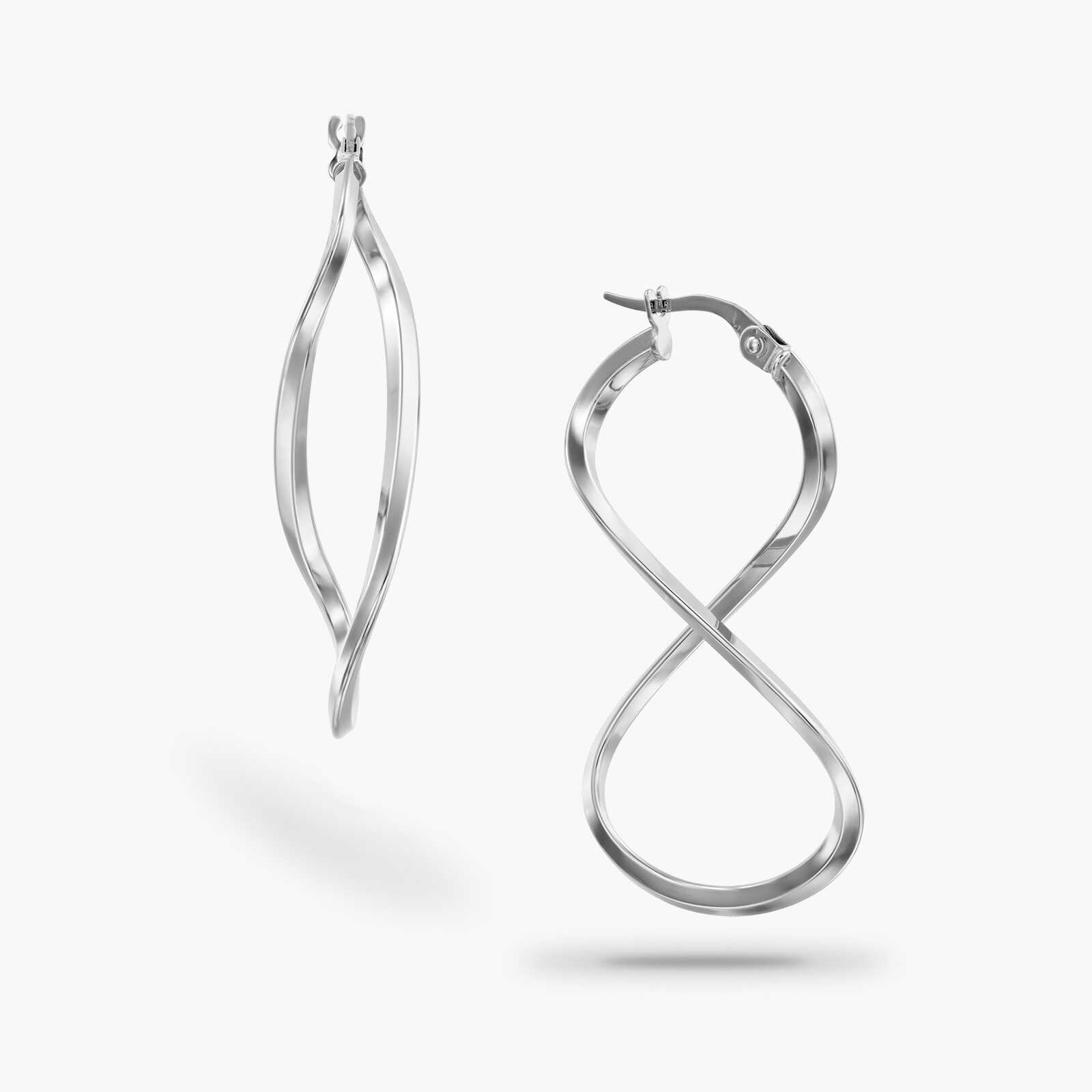 עגילי זהב איפיניטי