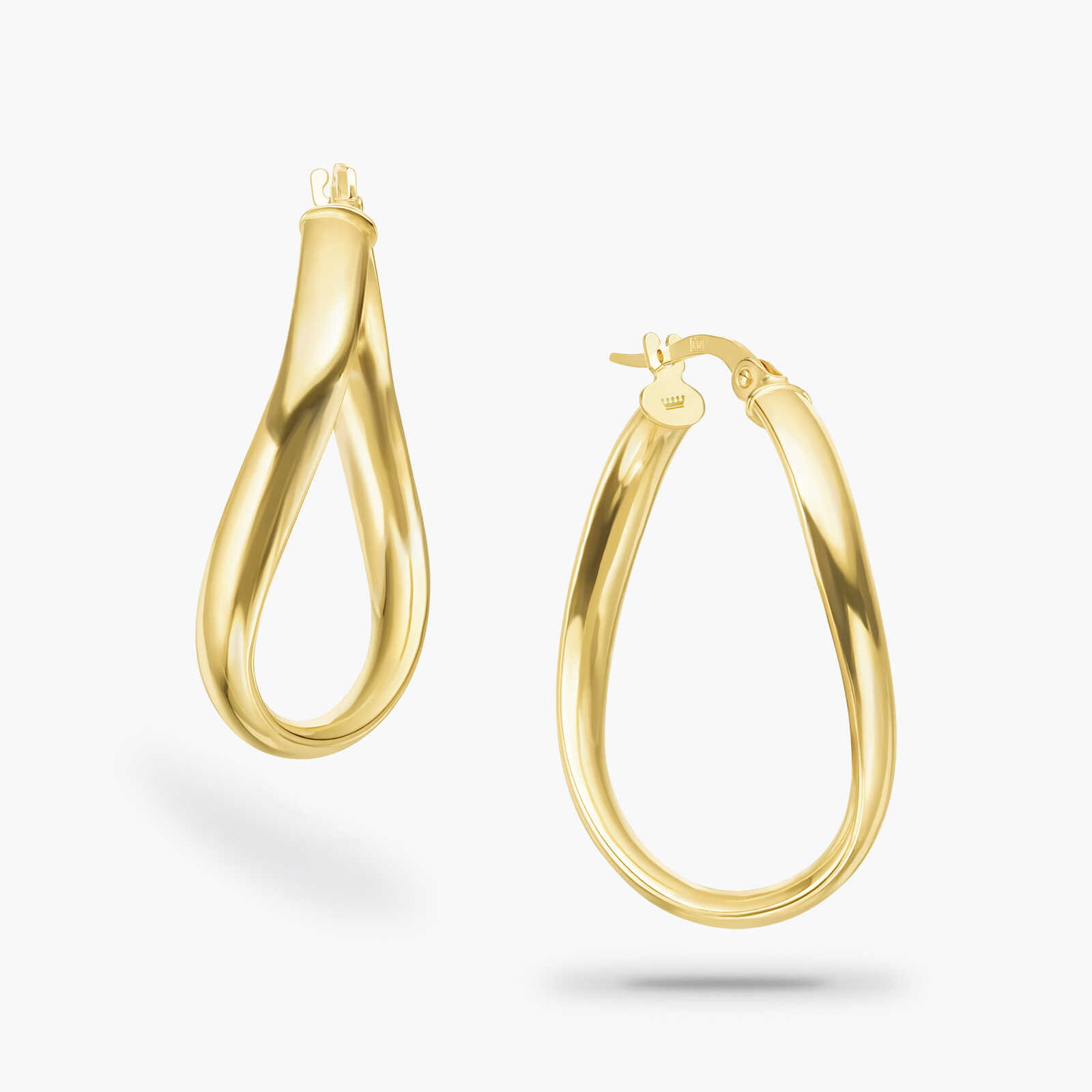 עגילי חישוק אלומה