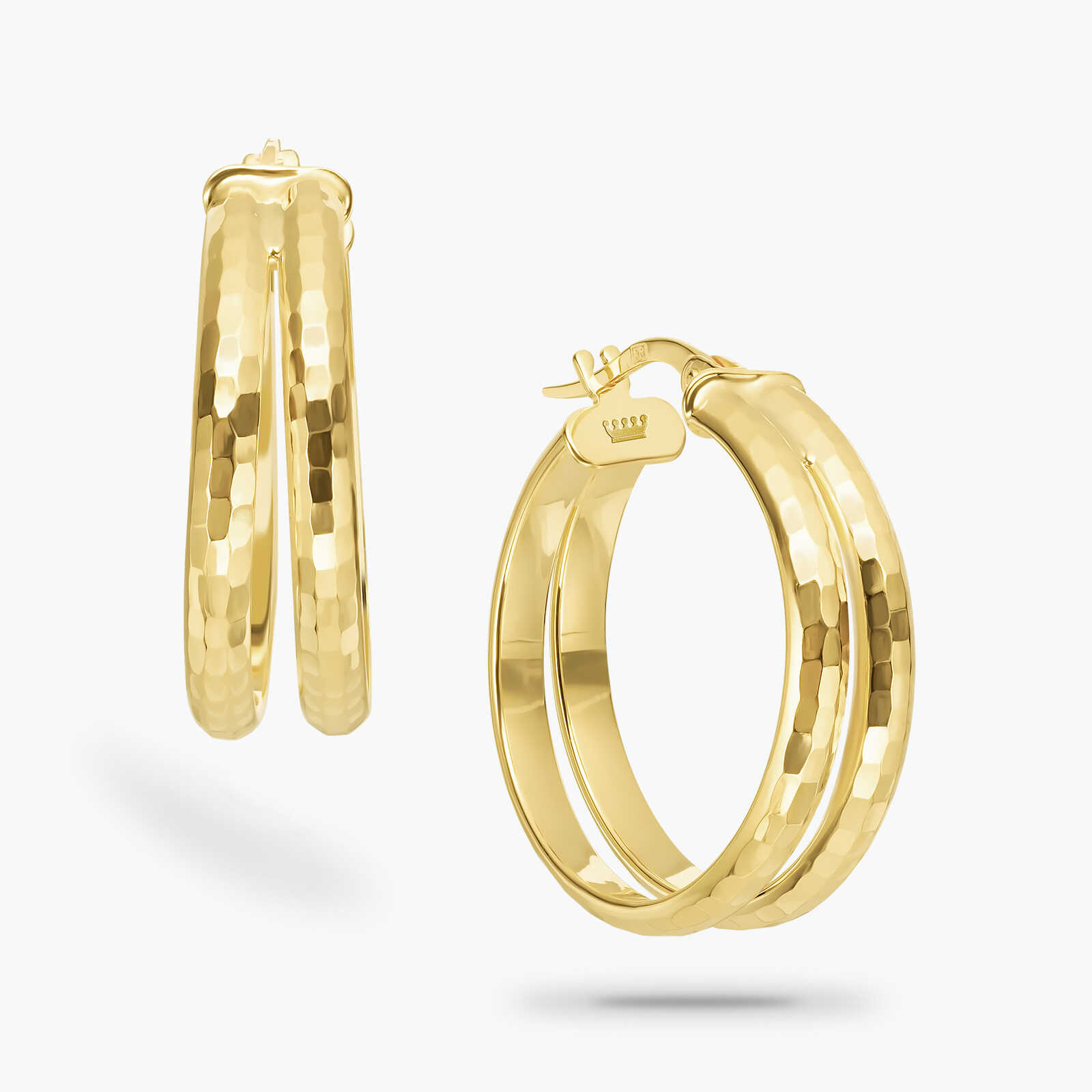 עגילי חישוק הילה