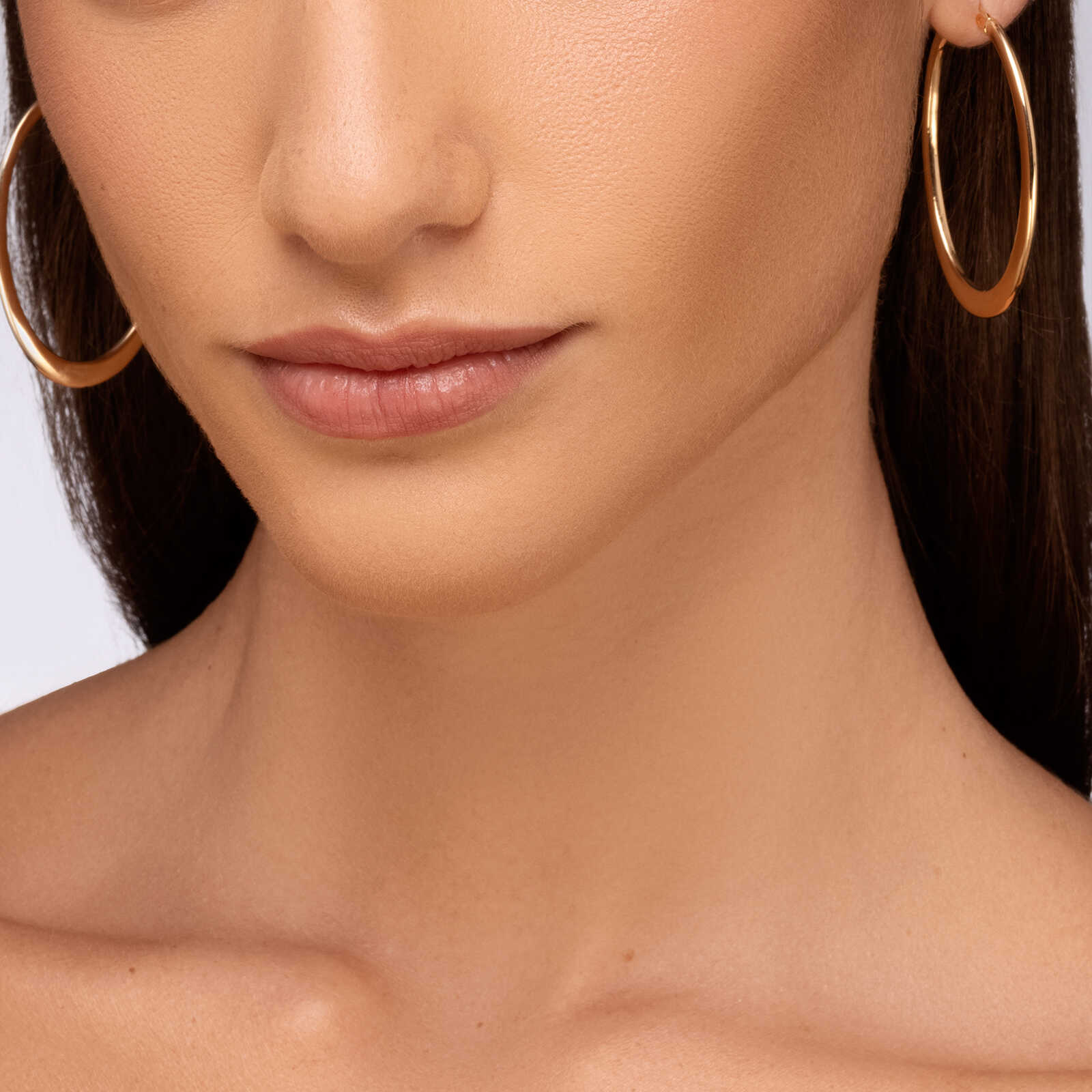 עגילי חישוק נור