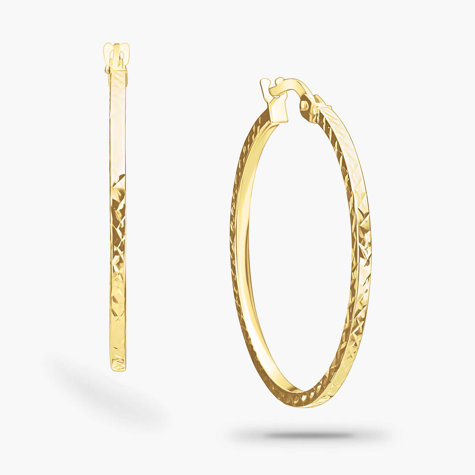 עגילי חישוק סאני