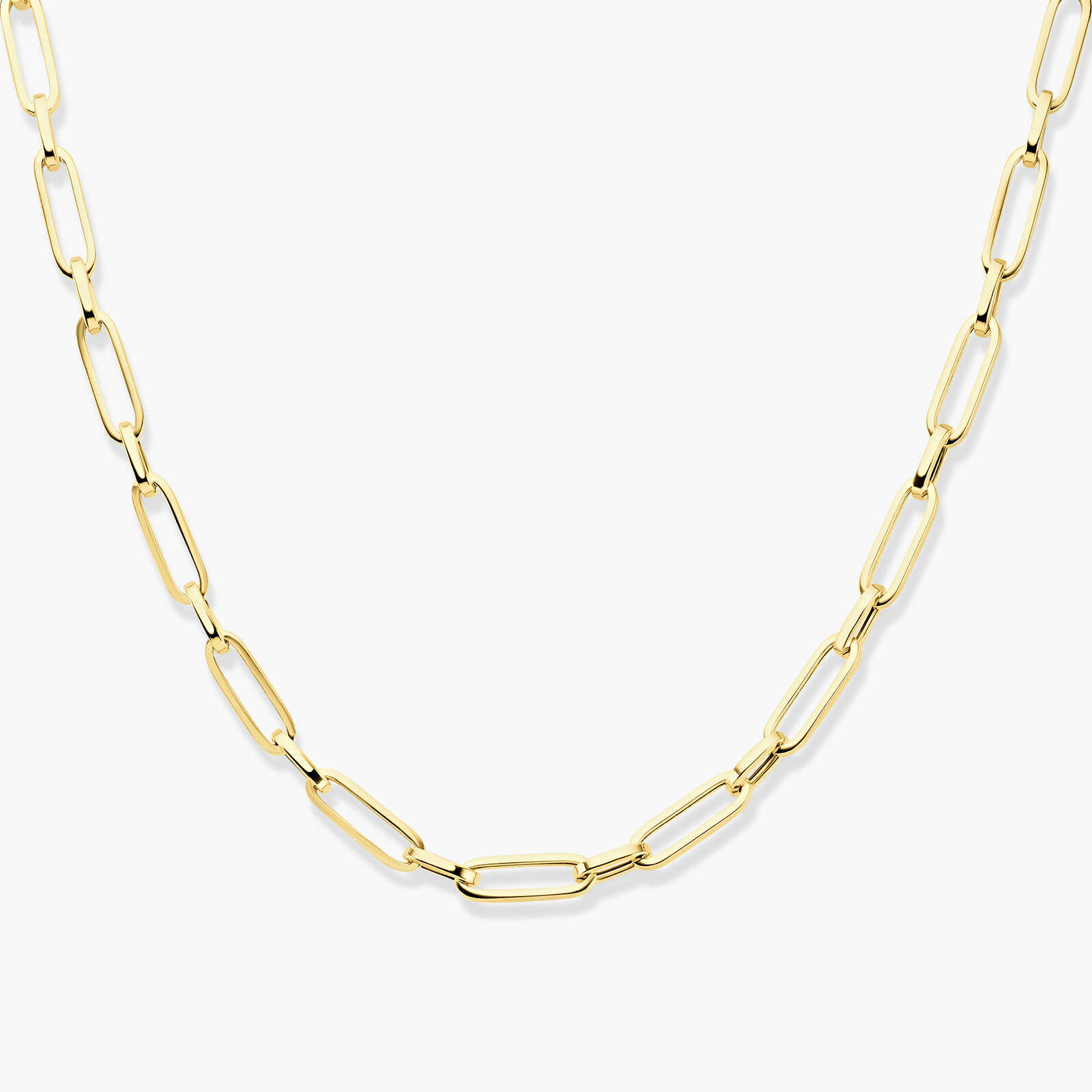 שרשרת חוליות זהב באורך 45 ס"מ