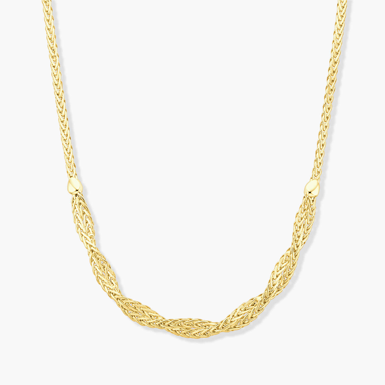 שרשרת זהב שרוג באורך 45 ס"מ