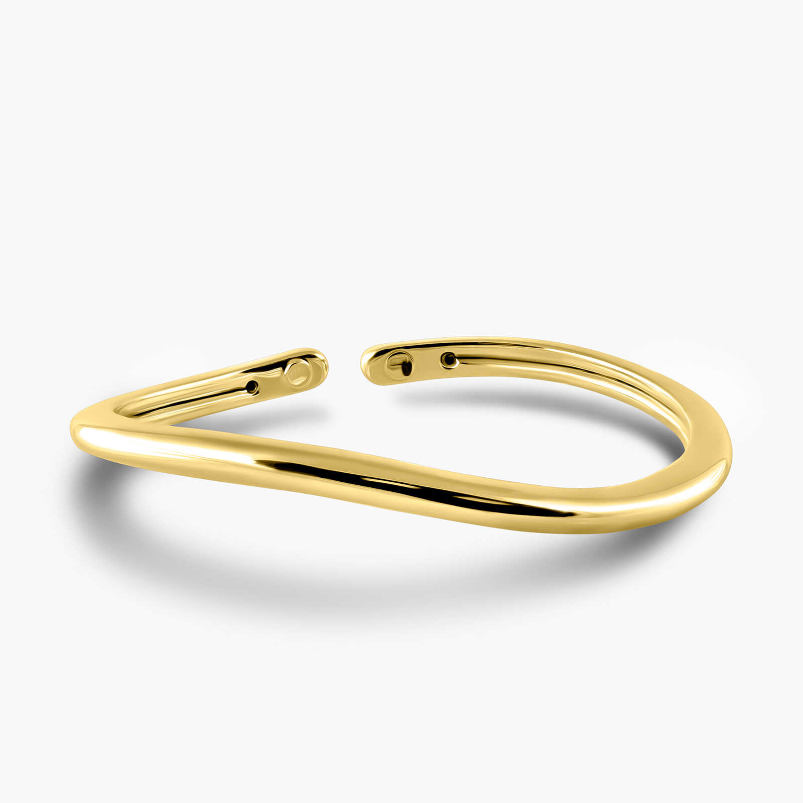 צמיד זהב קשיח- גמיש מקולקצית ORO VIVA