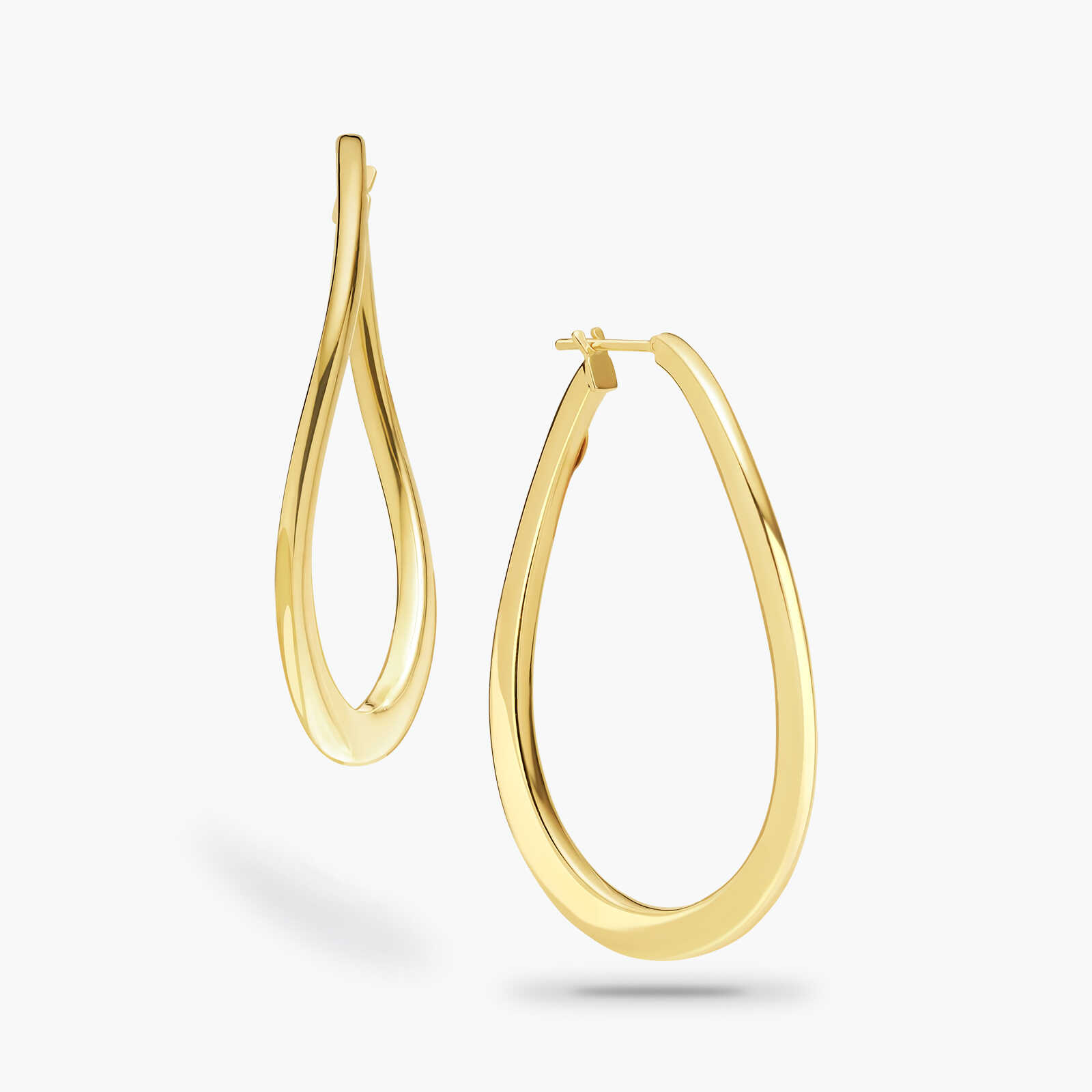 עגילי חישוק מאור