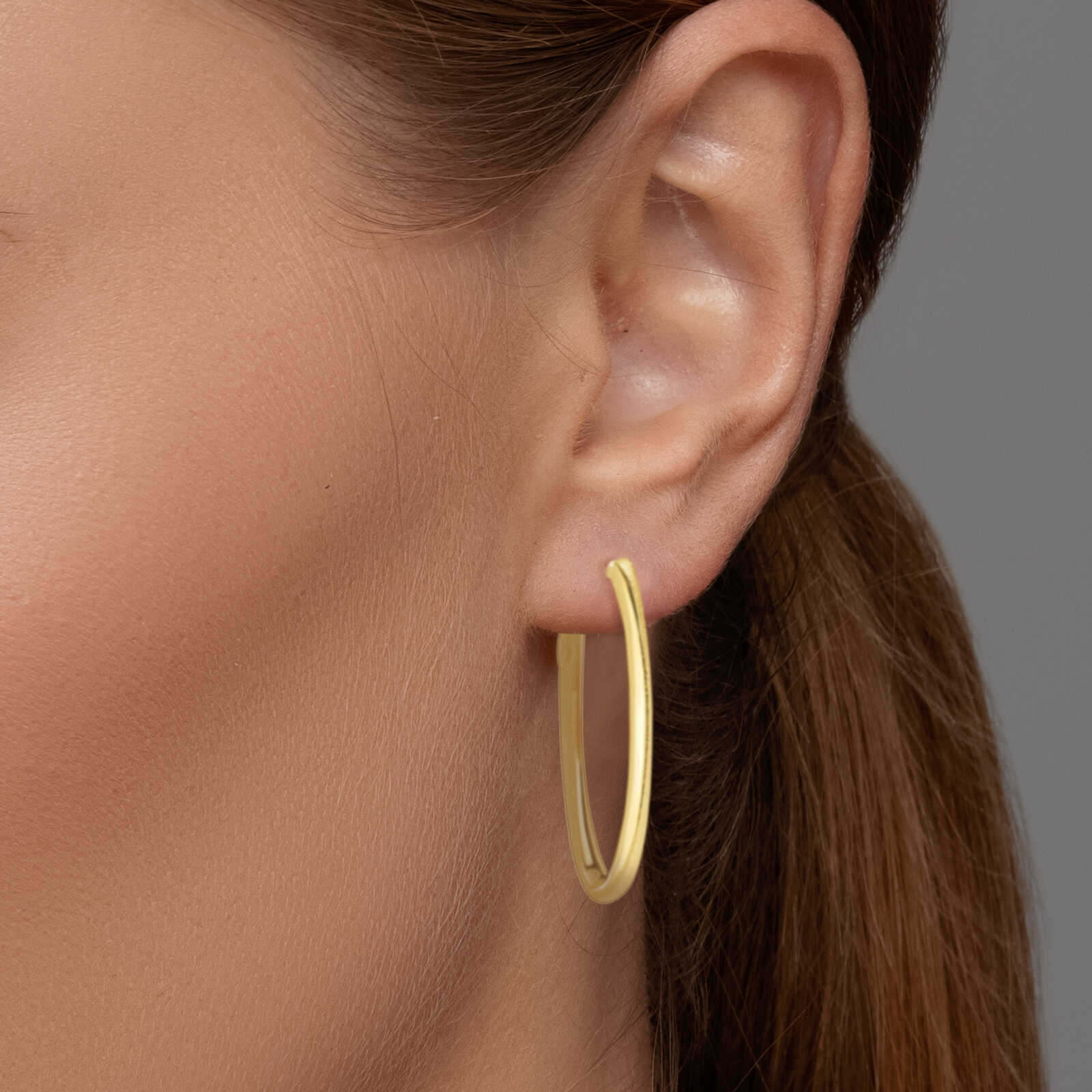 עגילי חישוק סאן