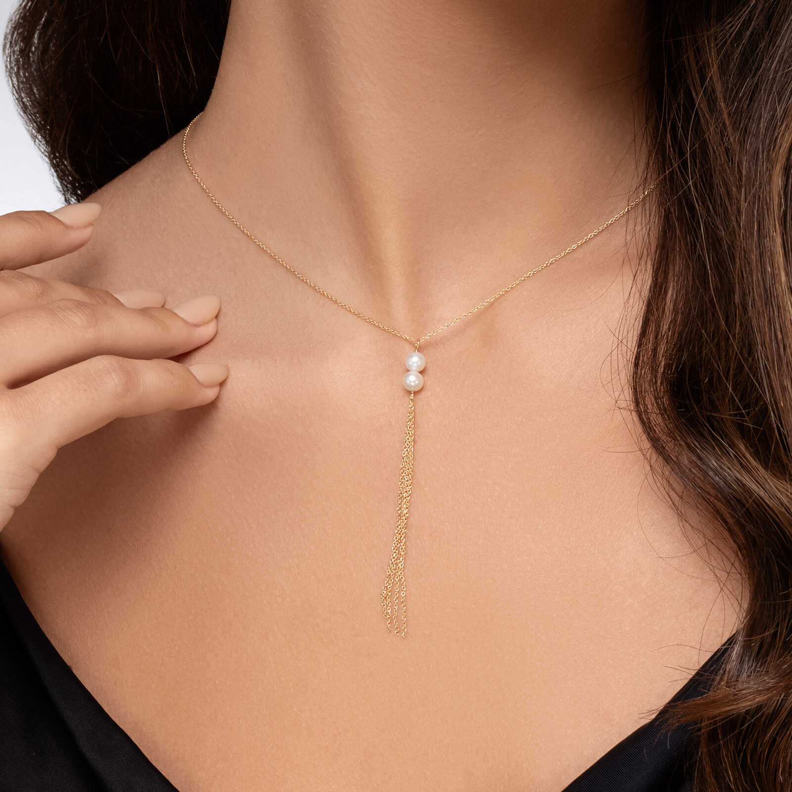 שרשרת "עניבה" זהב- גאלה