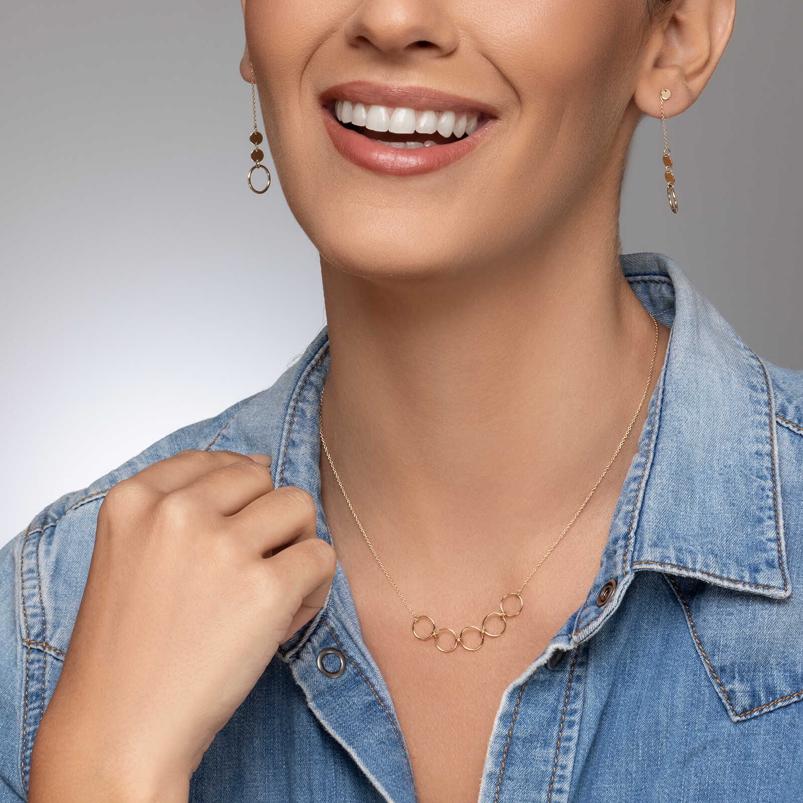 שרשרת חמשת חישוקי הזהב