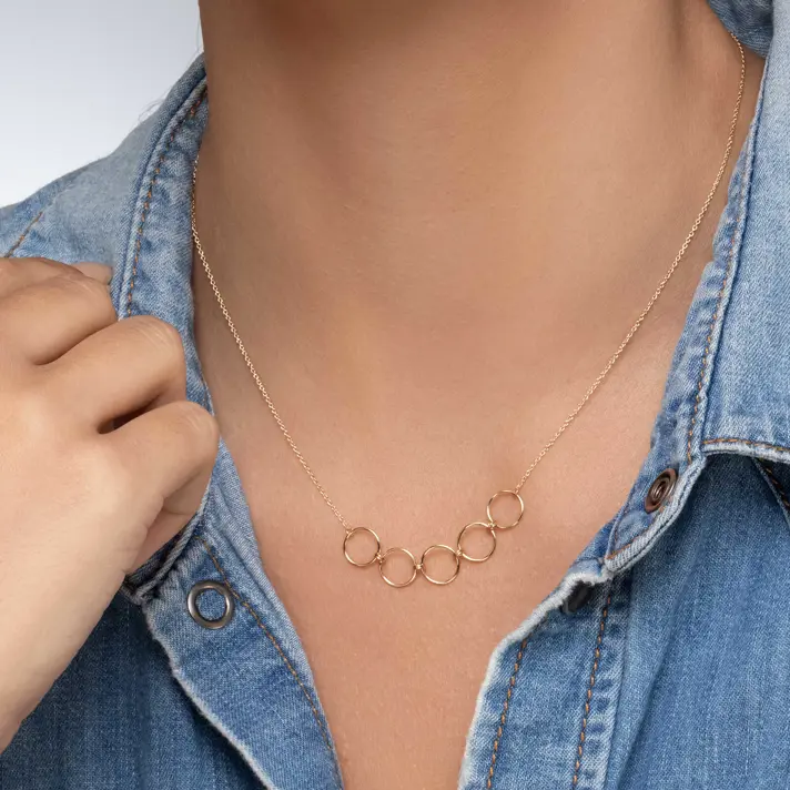 שרשרת חמשת חישוקי הזהב