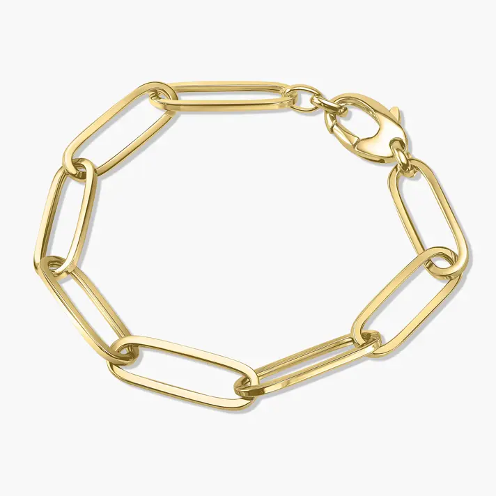 צמיד זהב חוליות מסדרת ג'ולין