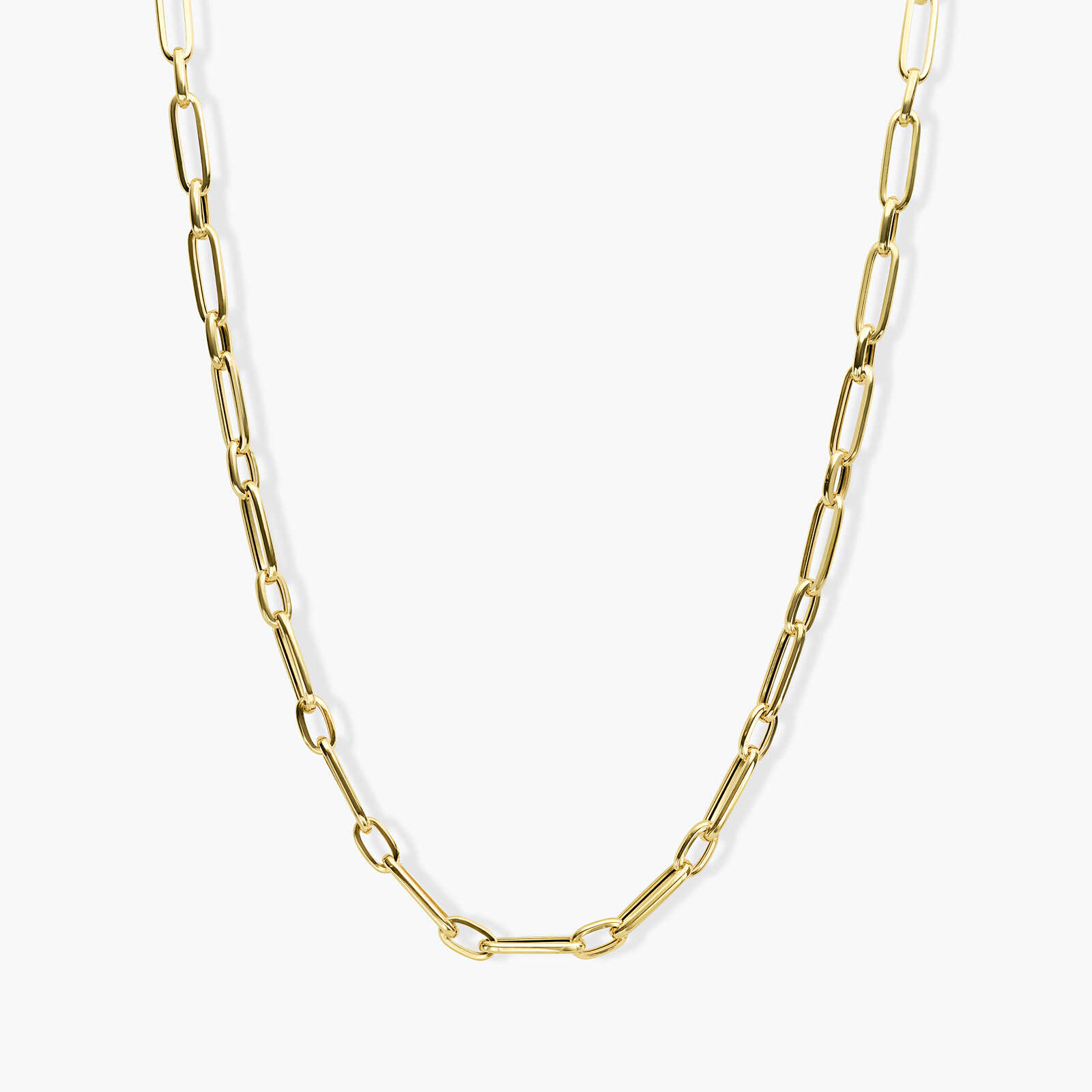 שרשרת חוליות מזהב 14K